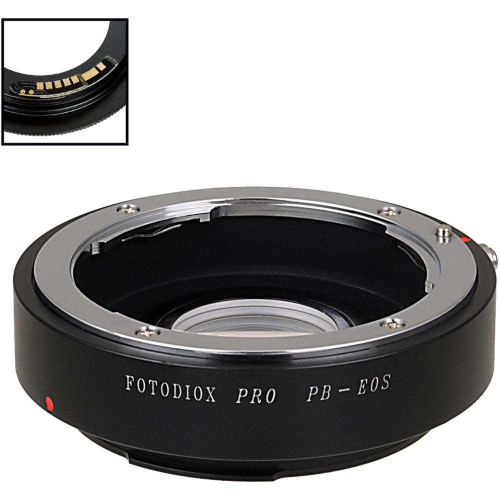 FotodioX Pro Lens Mount Adapter with Generation v10 Focus Confirmation Chip for Praktica B-Mount Lens to Canon EF or EF-S Mount Camera