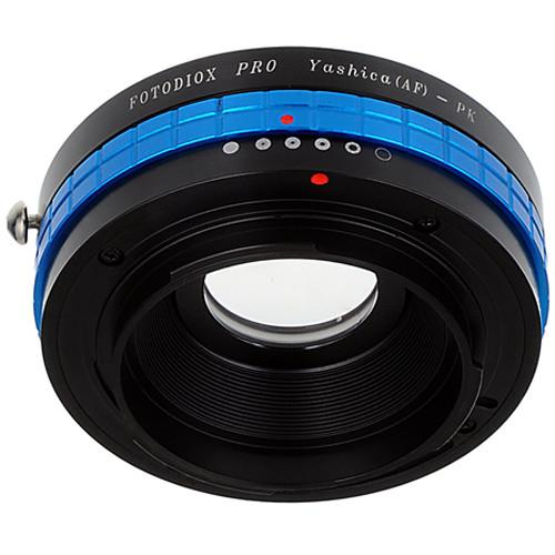FotodioX Pro Mount Adapter with Aperture Control Dial for Yashica 230-AF Lens to Pentax K-Mount Camera