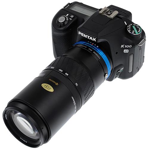 FotodioX Pro Mount Adapter with Aperture Control Dial for Yashica 230-AF Lens to Pentax K-Mount Camera