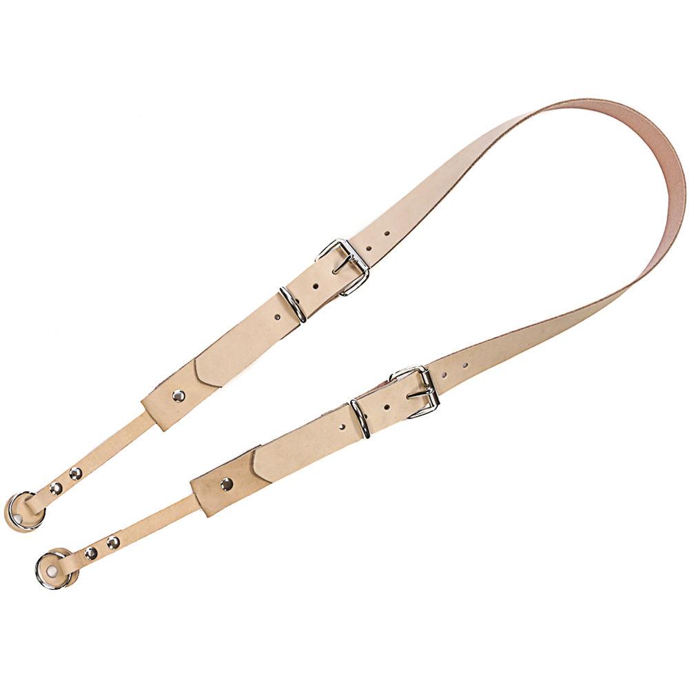 Funk Plus 1.13" Double Roller Buckle Leather Camera Strap