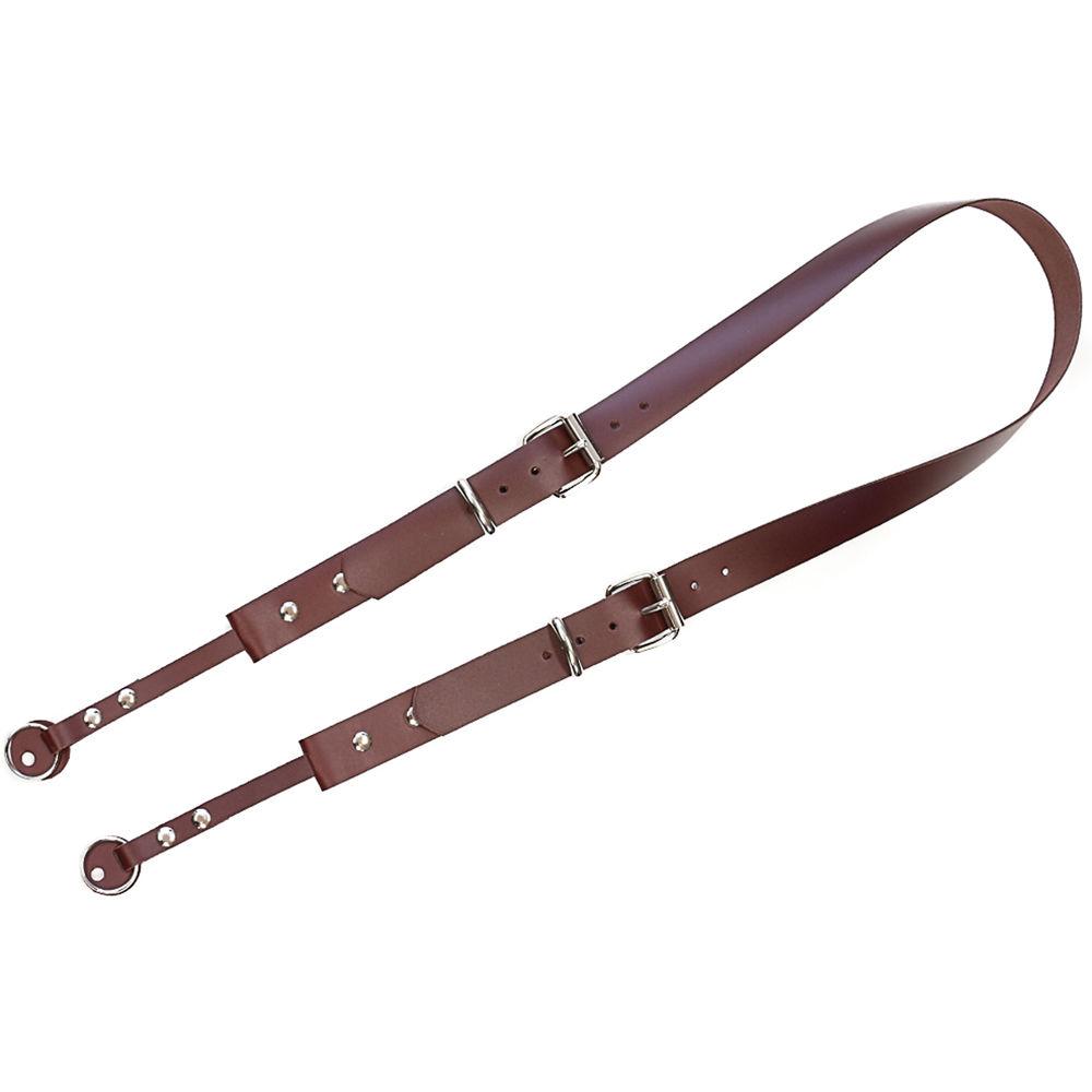 Funk Plus 1.13" Double Roller Buckle Leather Camera Strap