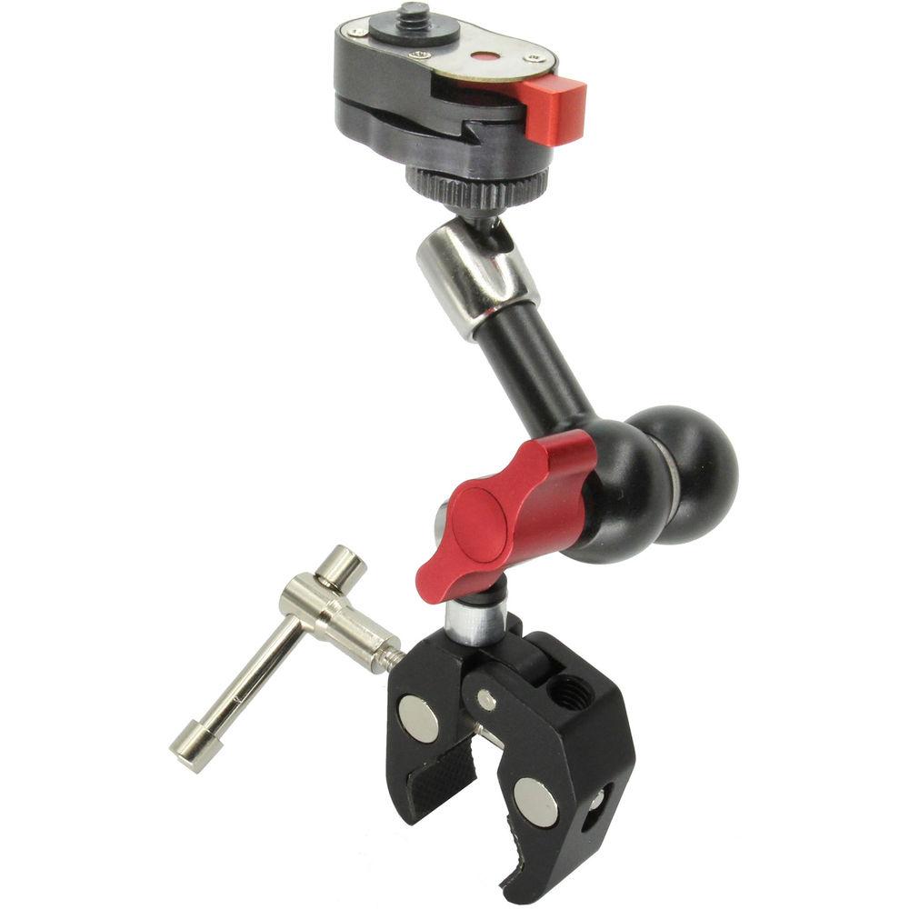GyroVu 7" Heavy-Duty Articulated Arm Mount with Adjustable Clamp & Quick Release