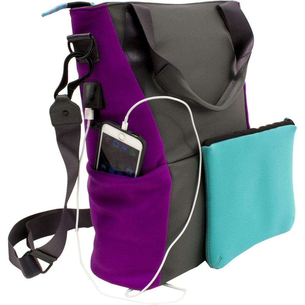 M-Edge Tech Tote with 6000 mAh Battery