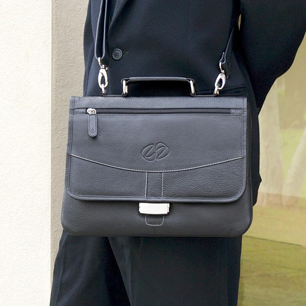 MacCase Premium Leather Briefcase for iPad Pro 12.9