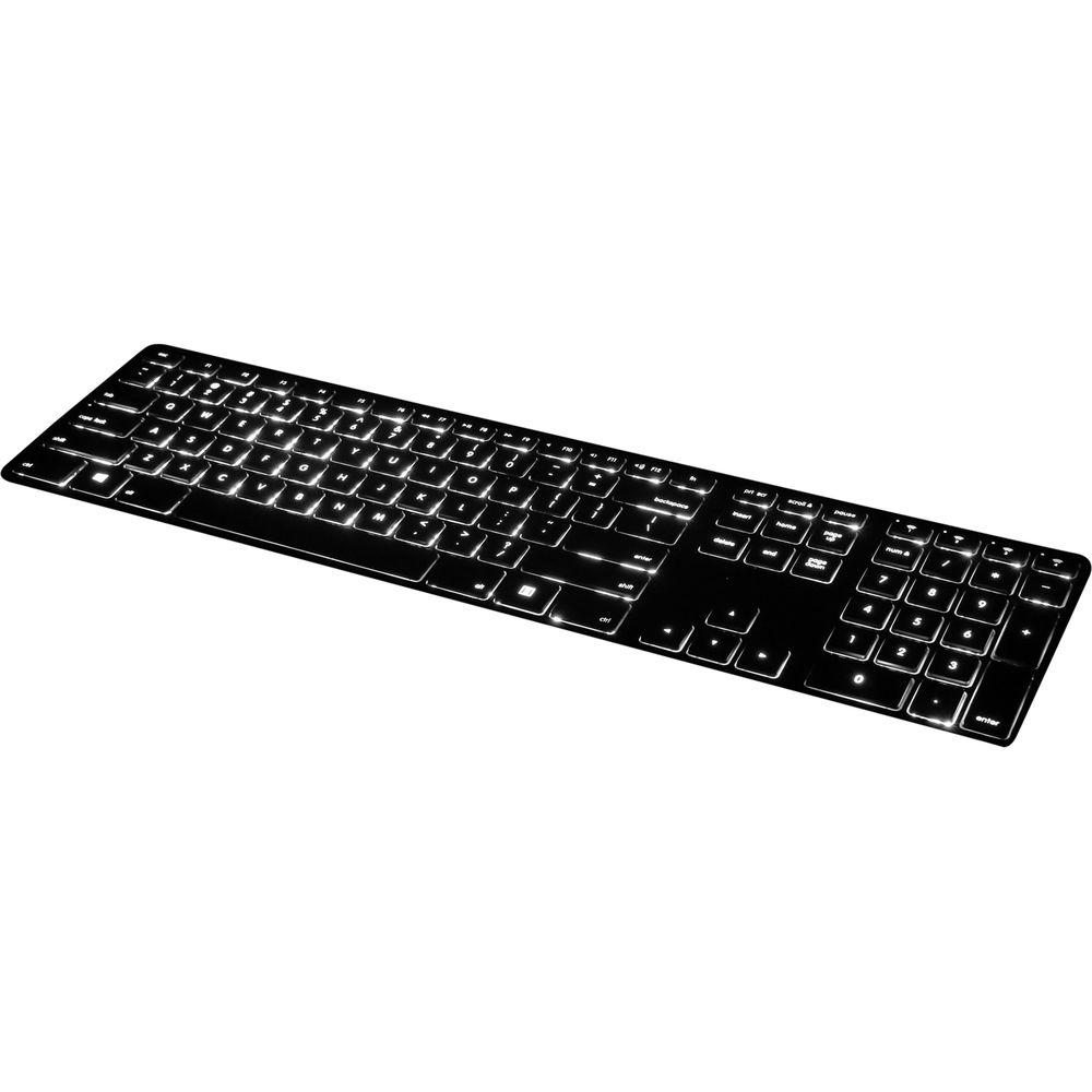 Matias Backlit Wireless Multi-Pairing Keyboard for Windows
