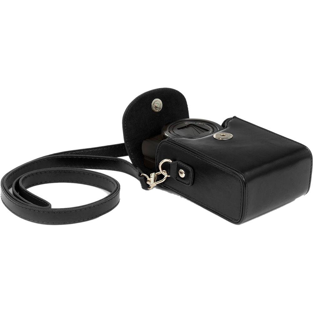 MegaGear Leather Camera Case with Strap for Samsung WB350F