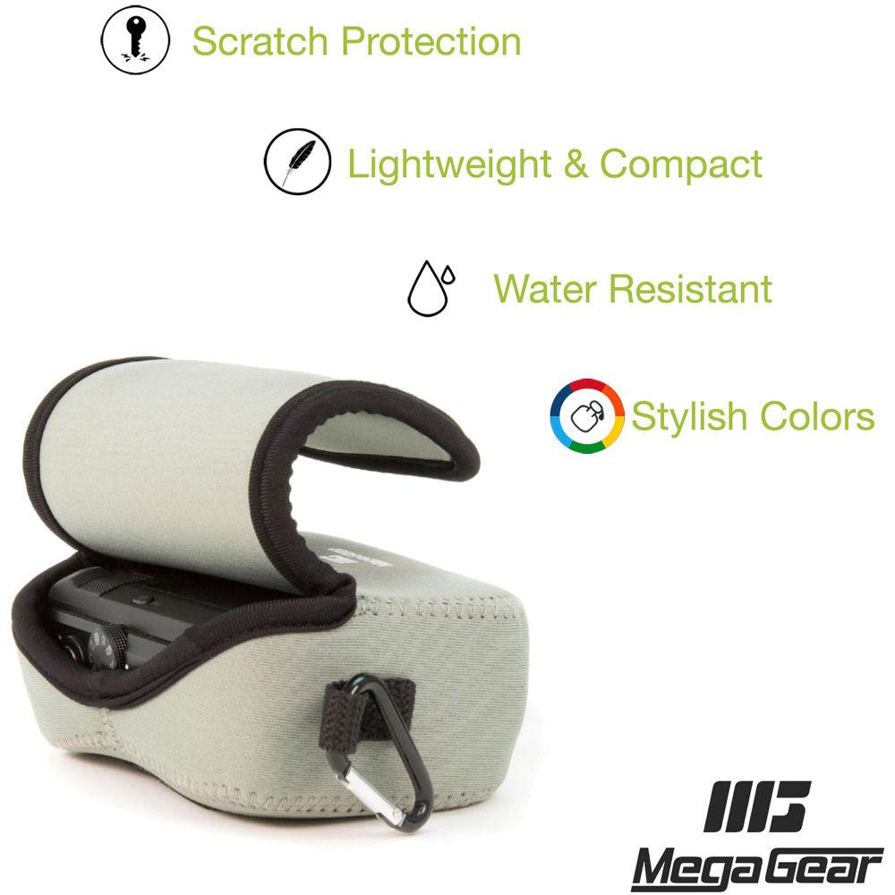 MegaGear Ultra-Light Neoprene Camera Case with Carabiner for Nikon COOLPIX A900