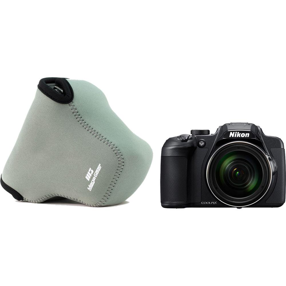 MegaGear Ultra-Light Neoprene Camera Case with Carabiner for Nikon COOLPIX B700