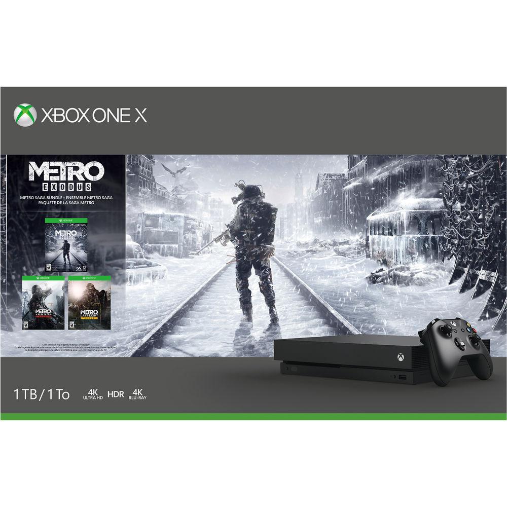 Microsoft Xbox One X Metro Saga Bundle