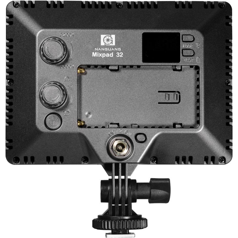 Nanguang MixPad32 Bi-Color Hard Soft On-Camera LED Light