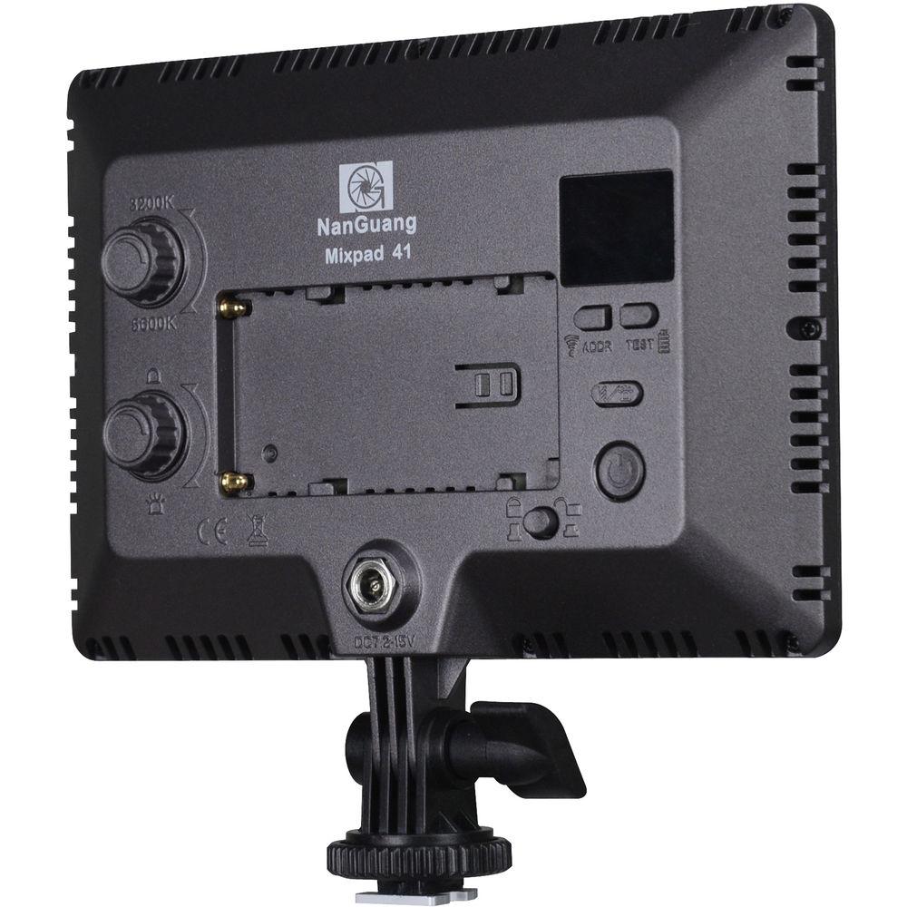 Nanguang MixPad41 Bi-Color Hard Soft On-Camera LED Light