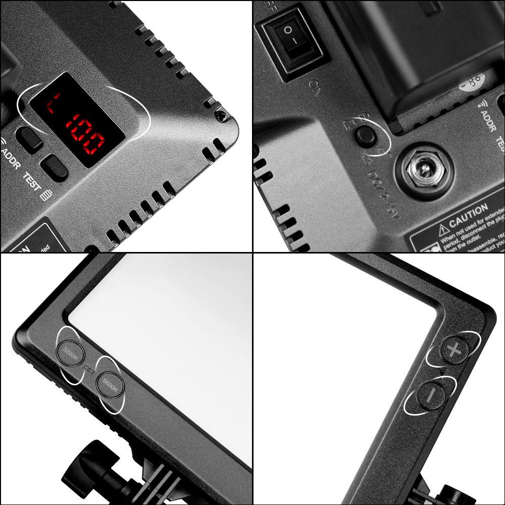 Nanguang TPad23-2 Bi-Color LED Panel with Front Controls