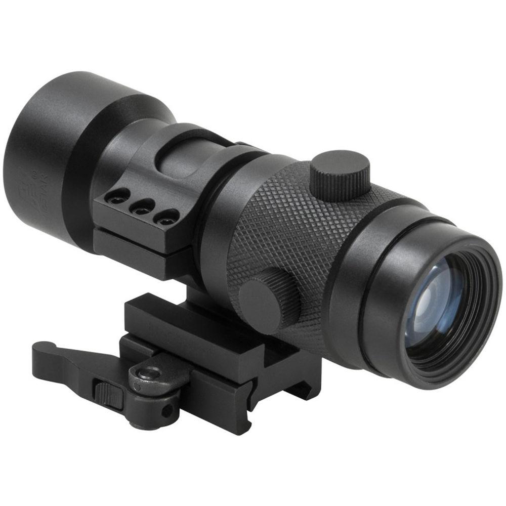 NcSTAR 3x Magnifier with Flip-to-Side Quick Release Mount