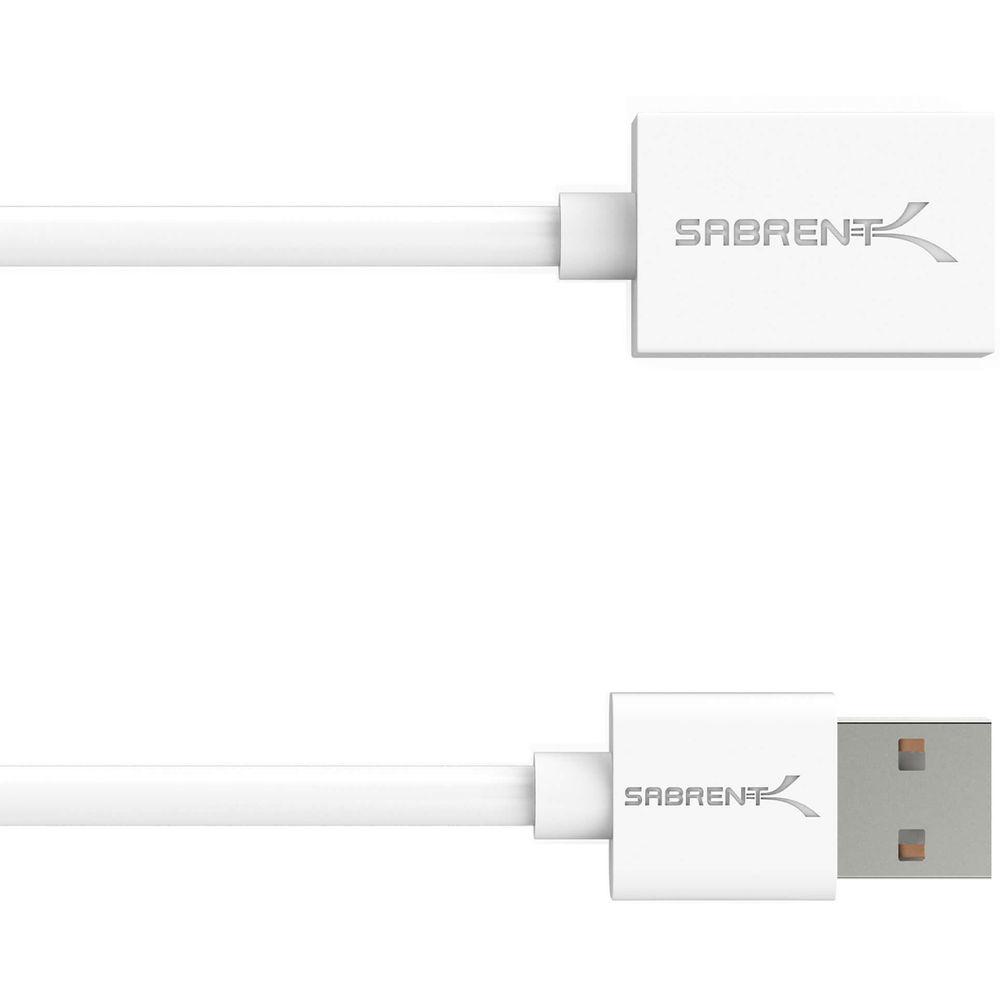 Sabrent USB 2.0 Type-A Male to Type-A Female Extension Cable