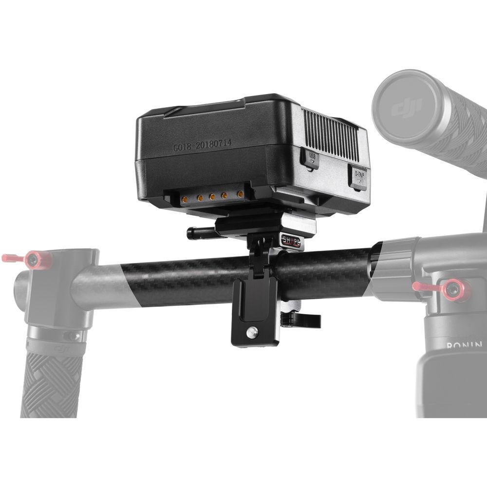 SHAPE Full Play 98Wh V-Mount Battery with Clamp for 25mm Gimbal Handlebar