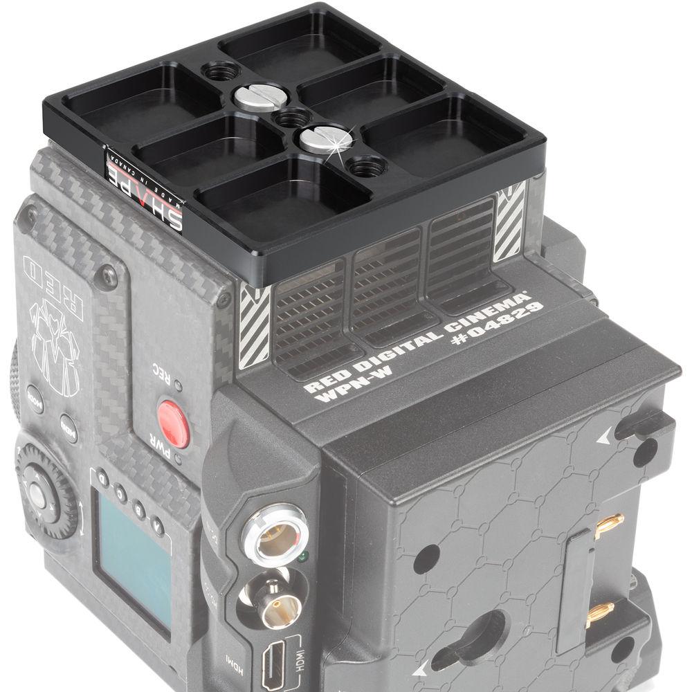 SHAPE RED DSMC2 Shim Plate for ARRI Standard Bridge Plate