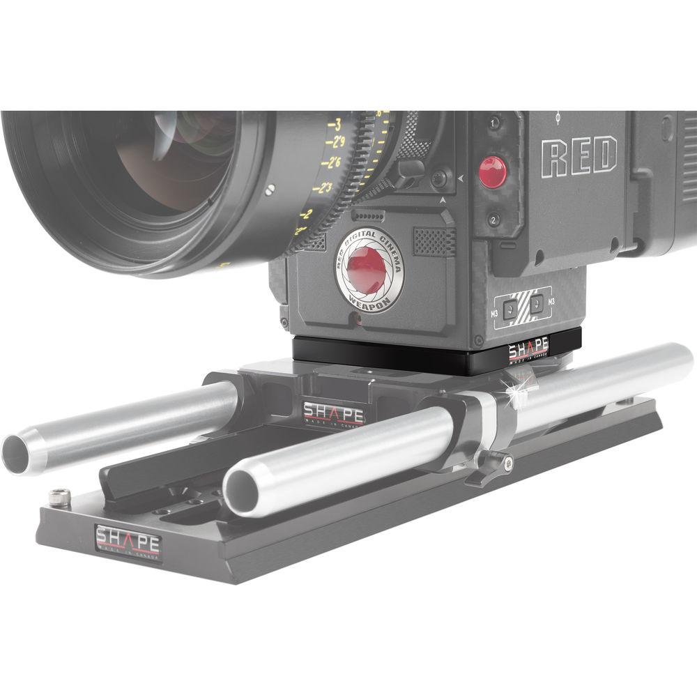 SHAPE RED DSMC2 Shim Plate for ARRI Standard Bridge Plate