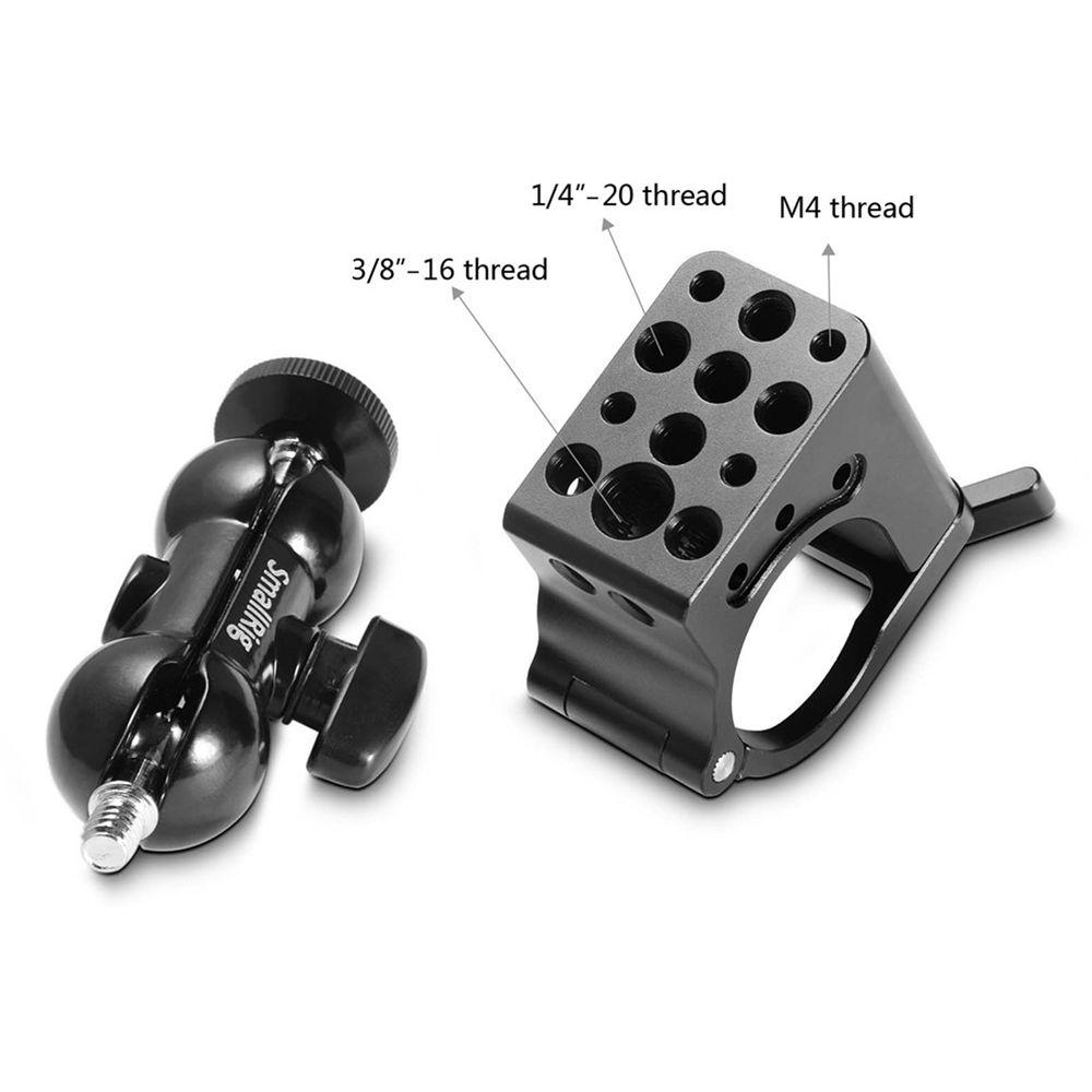 SmallRig 30mm Rod Clamp to Ball Head Arm for DJI Ronin & FREEFLY MOVI Pro