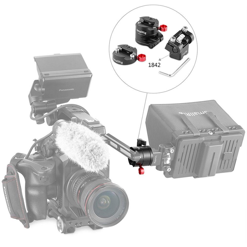 Smallrig Dual Rotating Nato Clamp Evf Mount 2141