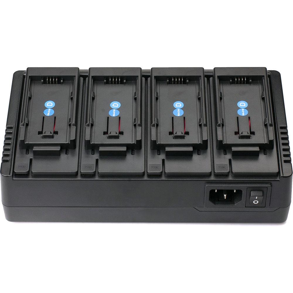 SWIT 4-Ch Simultaneous DV Battery Charger For Panasonic VBD CGA Series Batteries