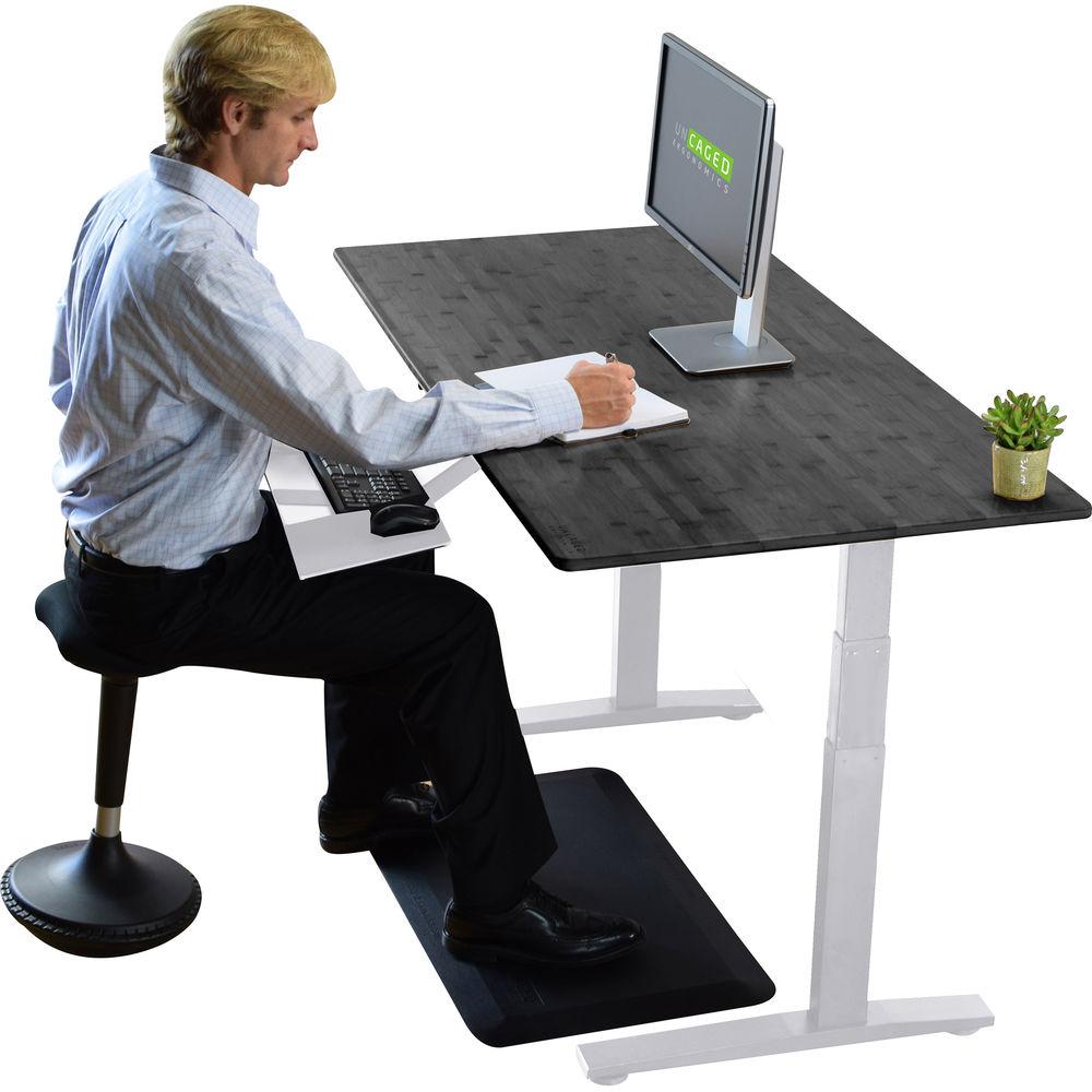 Uncaged Ergonomics 48x30" Bamboo Electric Standing Desk