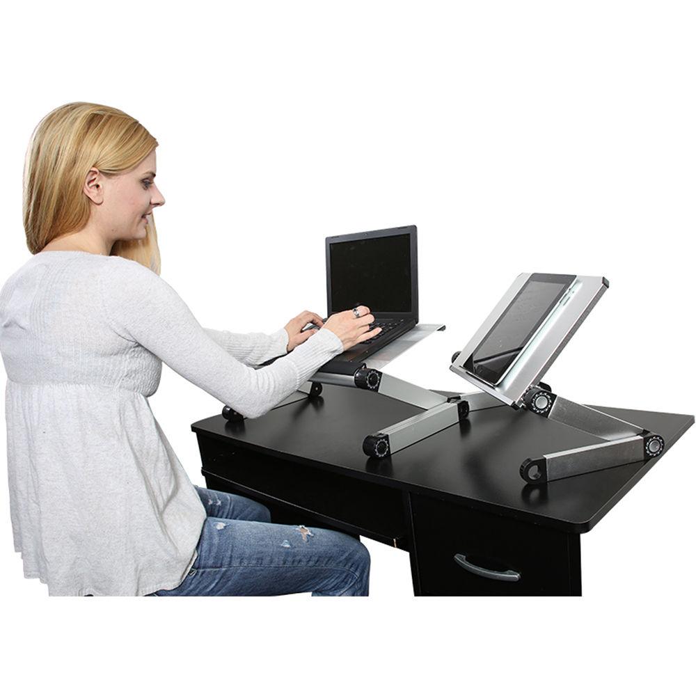 Uncaged Ergonomics Workez Executive 2 Fans, 3 Usb Ports