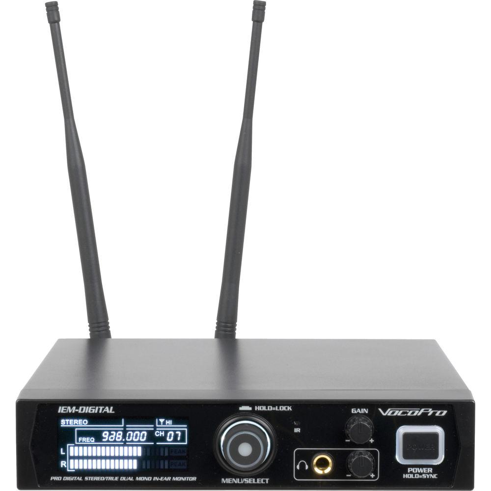 VocoPro IEM-Digital Wireless Stereo In-Ear Monitoring System