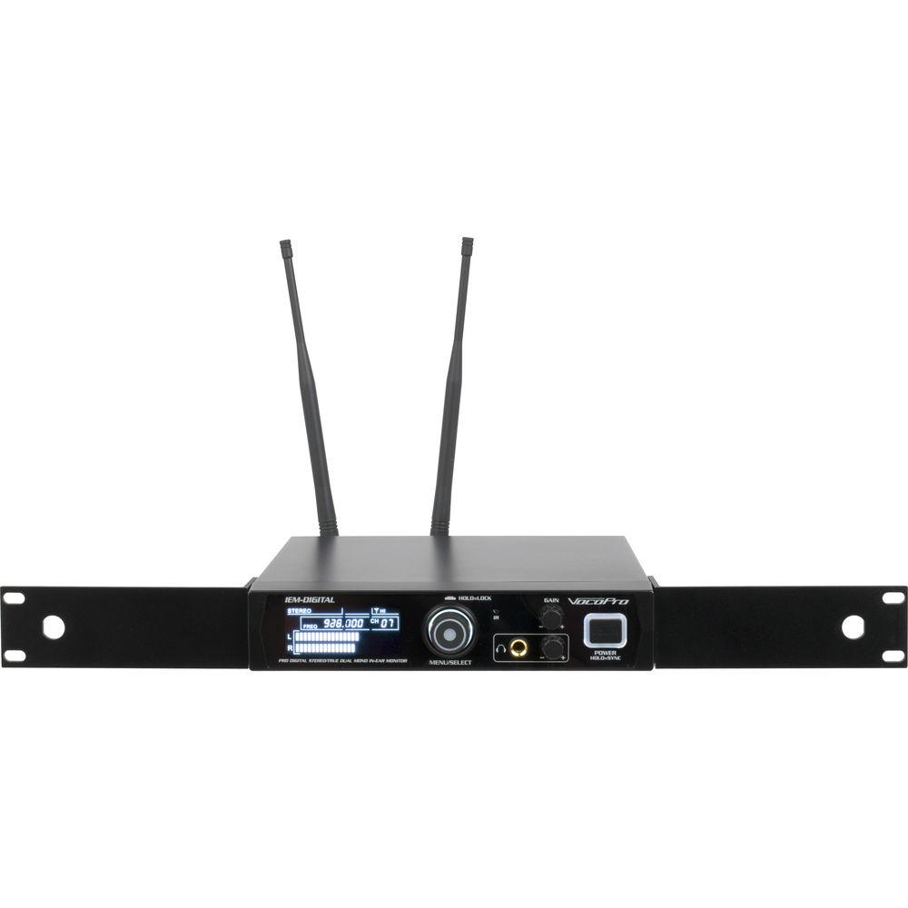 VocoPro IEM-Digital Wireless Stereo In-Ear Monitoring System
