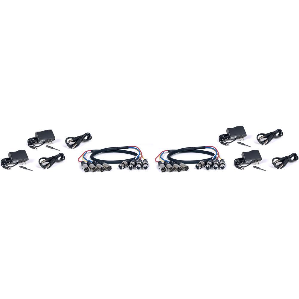 VocoPro UDH-PLAY-8-MIB 8-Channel Wireless Headset Lapel Microphone System in a Bag
