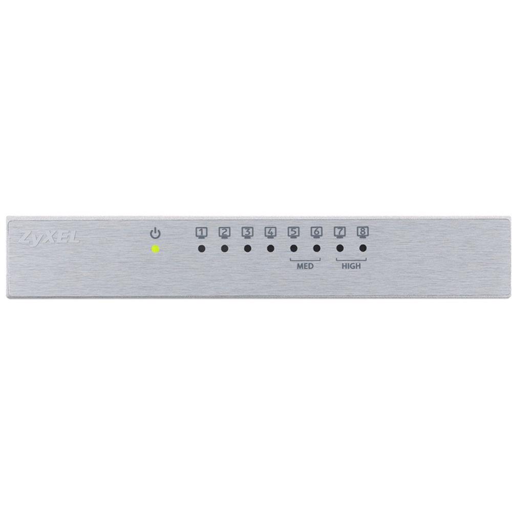 ZyXEL 8-Port Desktop Gigabit Ethernet Switch