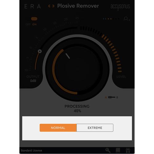 Accusonus ERA Plosive Remover - Automatic Audio-Repair Plug-In