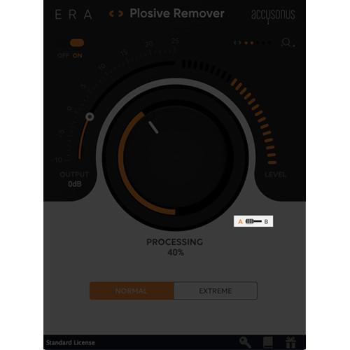 Accusonus ERA Plosive Remover - Automatic Audio-Repair Plug-In