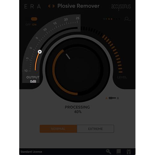 Accusonus ERA Plosive Remover - Automatic Audio-Repair Plug-In