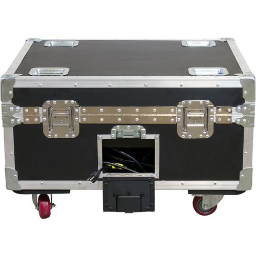 American DJ Wheeled Element FC Flight Case for 8 ADJ Pars