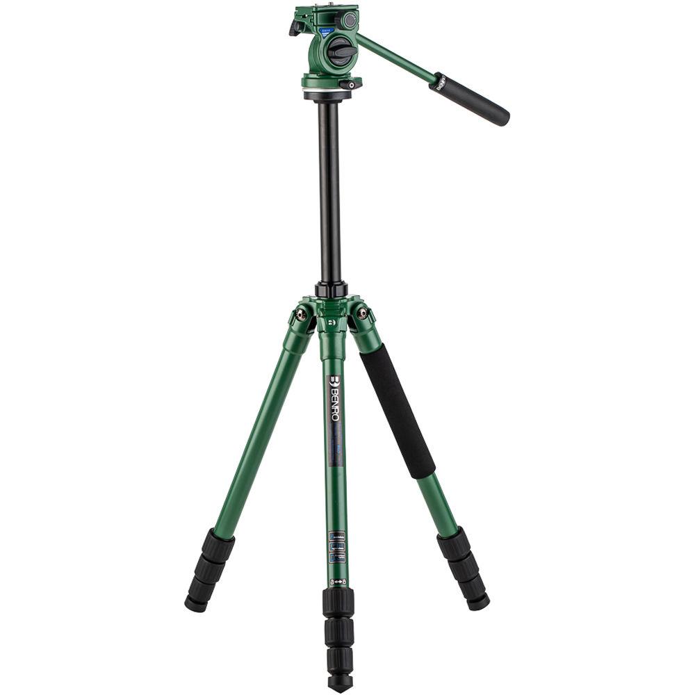 Benro Wild Series 1 Aluminum Tripod with BWH4 2-Way Pan and Tilt Head
