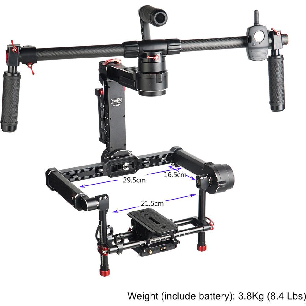 CAME-TV Prodigy 3-Axis Camera Gimbal with 32-Bit Encoders