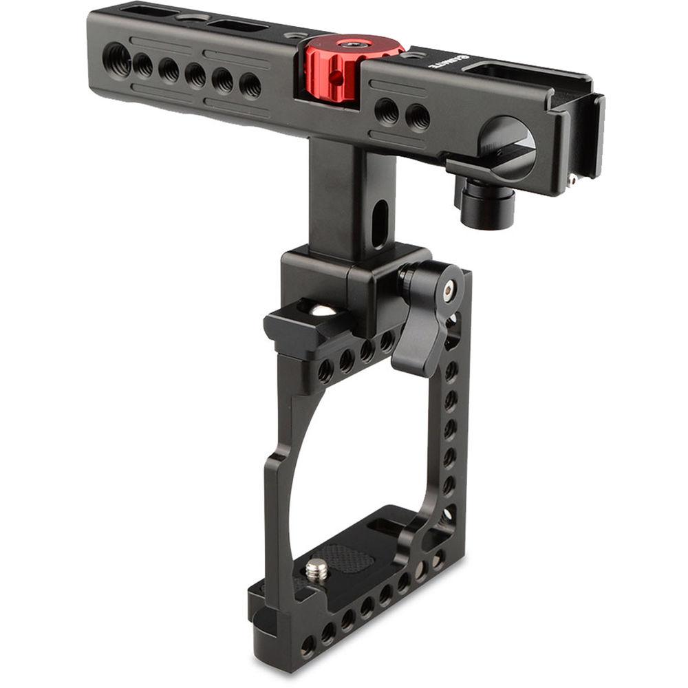 CAMVATE Handheld Camera Cage with QR Cheese Handle for Sony a6500 a6000 a6300