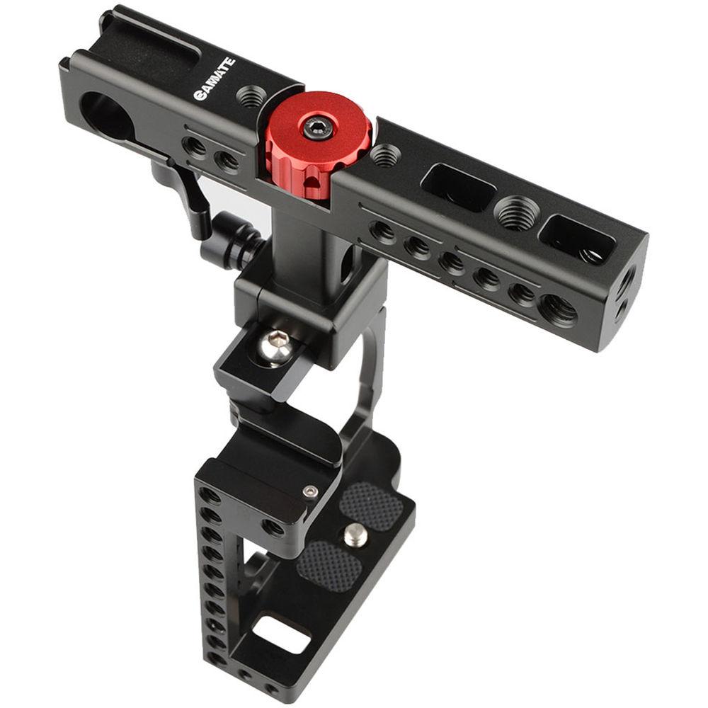 CAMVATE Handheld Camera Cage with QR Cheese Handle for Sony a6500 a6000 a6300