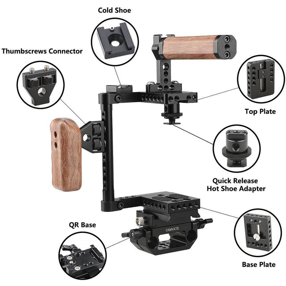 CAMVATE Quick Release Cage Kit