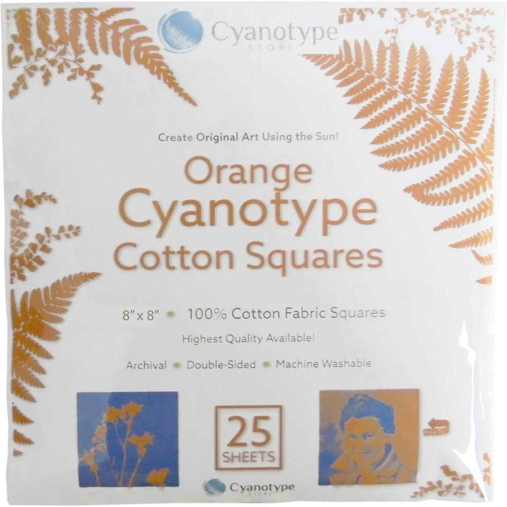 Cyanotype Store Cyanotype Cotton Squares - 8 x 8"