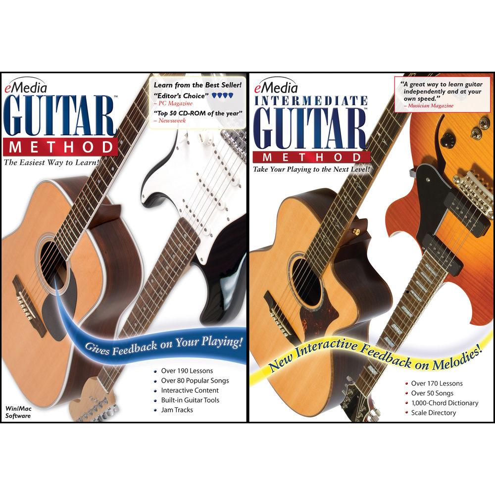 eMedia Music Guitar Method Deluxe v6 - Guitar Lessons - Beginning to Intermediate