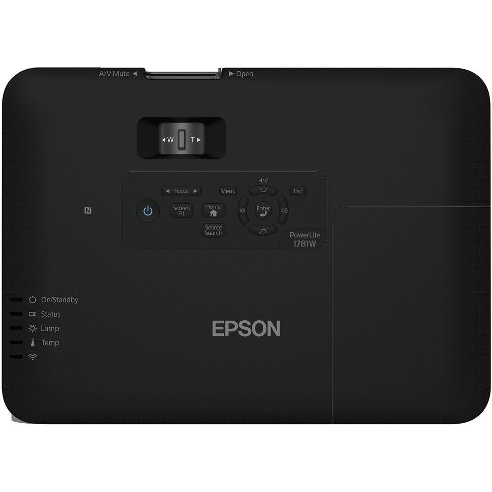 Epson PowerLite 1781W 3200-Lumen WXGA 3LCD Projector