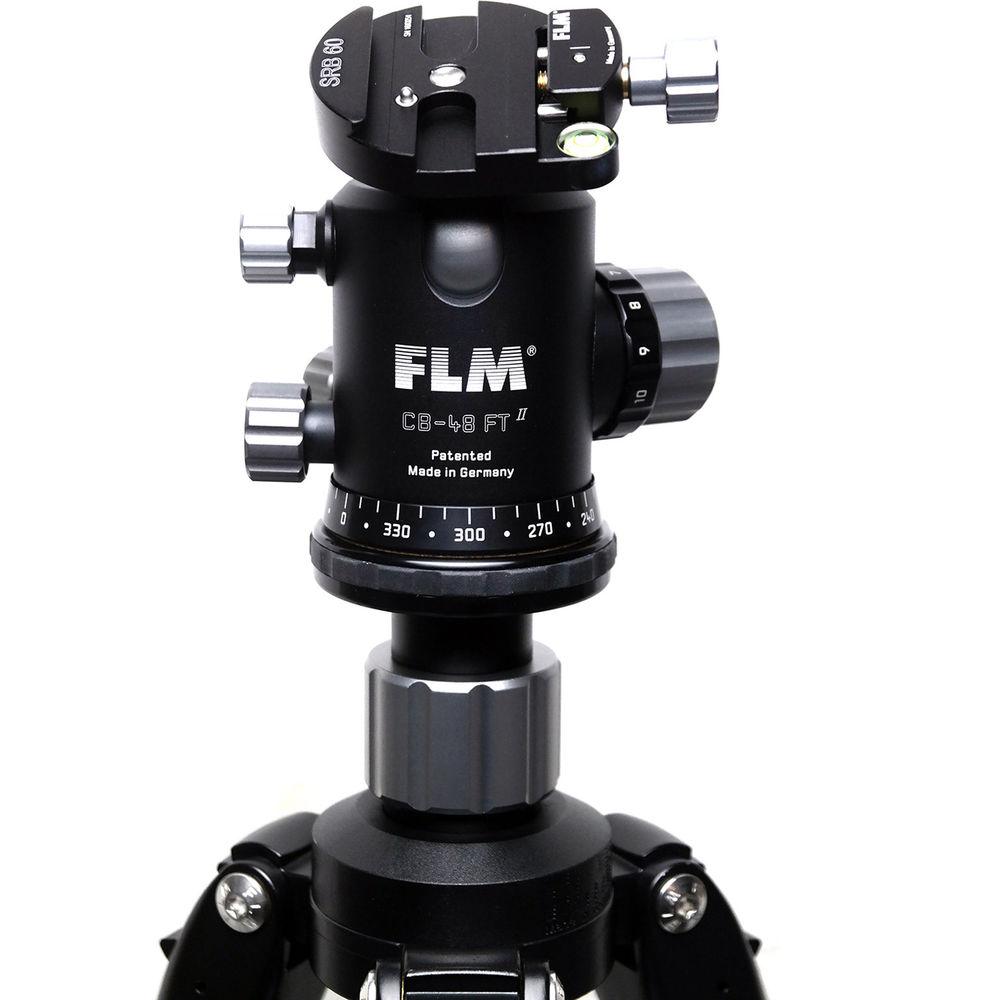 FLM CP30-L3 Pro Tripod and CB-48FTR Ball Head with SRB 60 Arca-Type Clamp, FLM, CP30-L3, Pro, Tripod, CB-48FTR, Ball, Head, with, SRB, 60, Arca-Type, Clamp