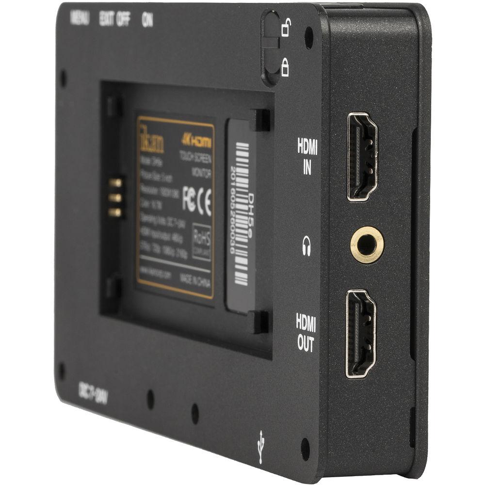 ikan Delta 5" 4K HDMI On-Camera Monitor Deluxe Kit