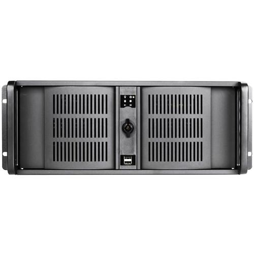 iStarUSA D-406SE 4 RU Compact Stylish Rackmount Chassis with 500W Redundant Power Supply