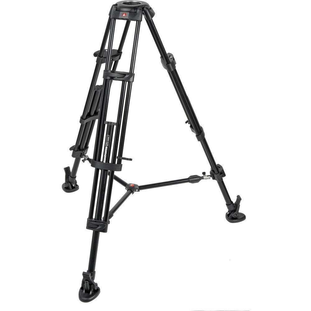 Manfrotto Nitrotech N8 Video Head & 546B Pro Tripod with Mid-Level Spreader