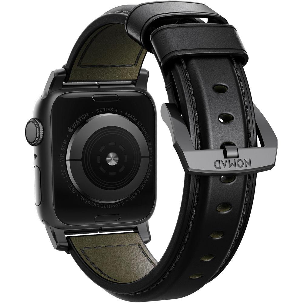 Nomad Shell Cordovan Limited Edition Leather Watch Strap for 42mm 44mm Apple Watch