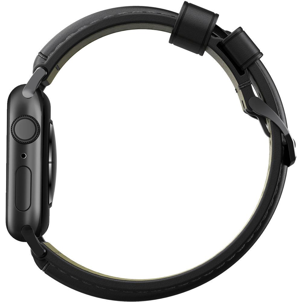 Nomad Shell Cordovan Limited Edition Leather Watch Strap for 42mm 44mm Apple Watch