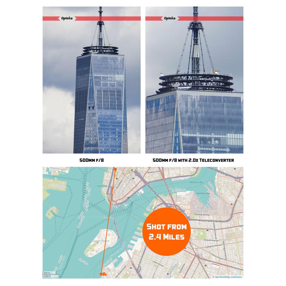 Opteka 2x Teleconverter for T-Mount