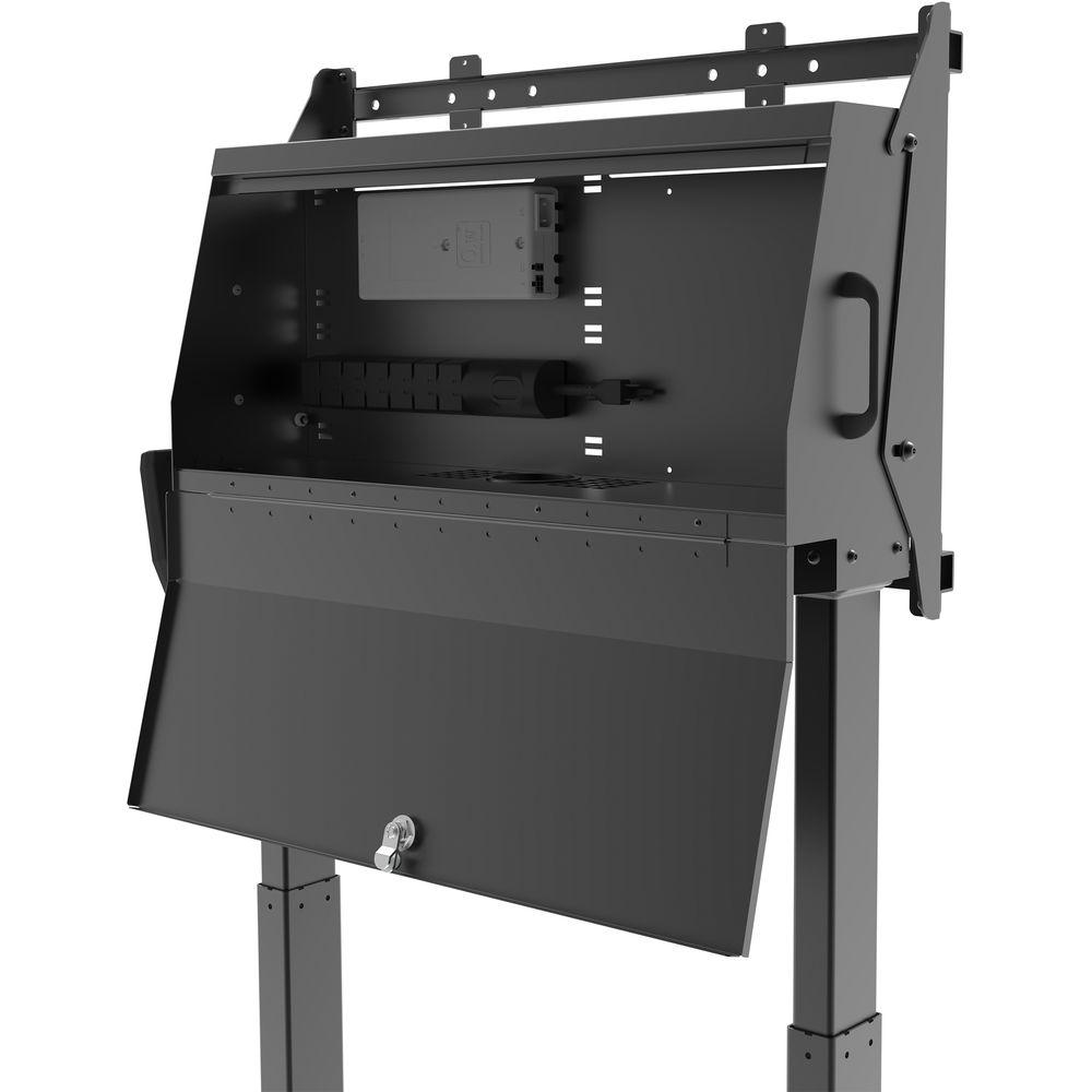 Peerless-AV SmartMount Motorized Height-Adjustable 42-86" Flat Panel Cart